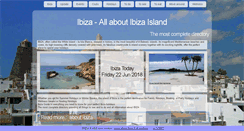 Desktop Screenshot of ibiza4all.org